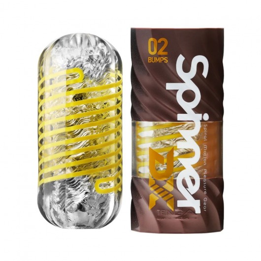 Мастурбатор Tenga Spinner DX 02 Bumps - Tenga - в Кирове купить с доставкой