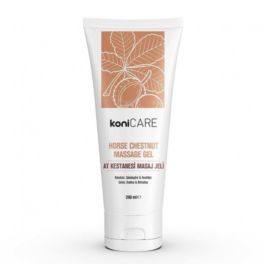 Расслабляющий массажный гель Konicare Horse Chestnut Massage Gel - 200 мл. - KoniCARE - купить с доставкой в Кирове