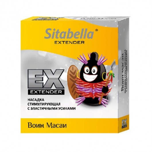 Стимулирующая насадка Sitabella Extender  Воин Масаи - Sitabella - купить с доставкой в Кирове
