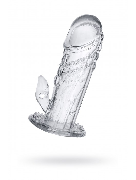 Прозрачная насадка на пенис Uco - 13 см. - A-toys - в Кирове купить с доставкой