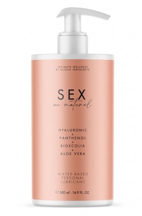 Лубрикант на водной основе Water-based Personal Lubricant - 500 мл. - Bijoux Indiscrets - купить с доставкой в Кирове