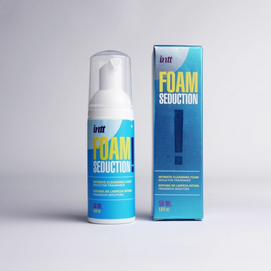 Очищающая пенка для тела Foam Seduction - 50 мл. - INTT - купить с доставкой в Кирове