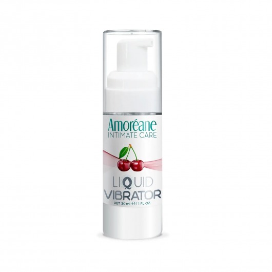 Жидкий вибратор со вкусом вишни Amoreane Cherry - 30 мл. - Amoreane - купить с доставкой в Кирове