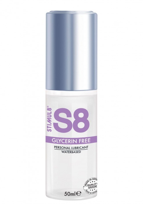 Лубрикант на водной основе S8 Glycerin Free без глицерина - 50 мл. - Stimul8 - купить с доставкой в Кирове