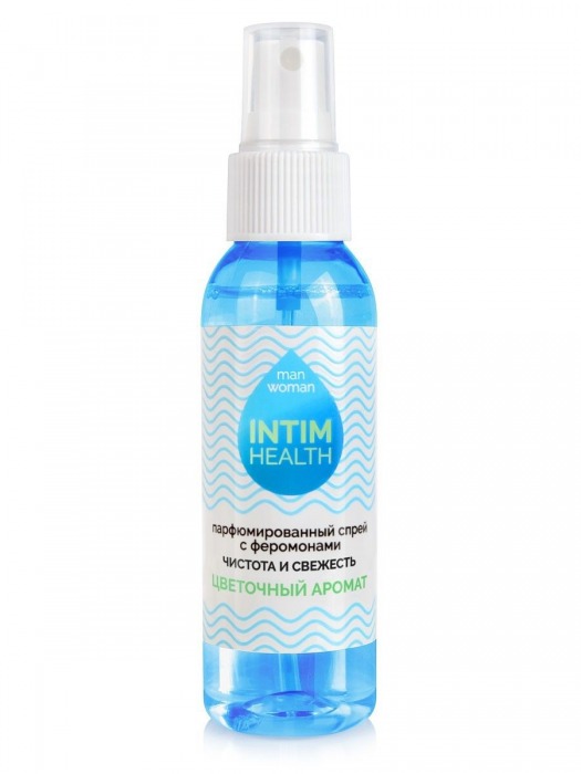 Парфюмированный спрей Intim Health для нижнего белья и тела с цветочным ароматом - 95 мл. -  - Магазин феромонов в Кирове