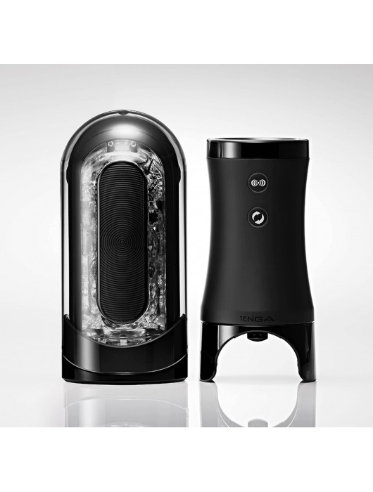 Набор Tenga Flip Zero Electronic Vibrotation: мастурбатор с вибрацией и устройство вращения - Tenga - в Кирове купить с доставкой