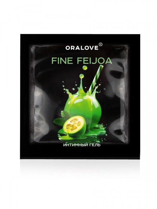 Саше съедобной оральной смазки OraLove с ароматом фейхоа - 3 гр. - Биоритм - купить с доставкой в Кирове