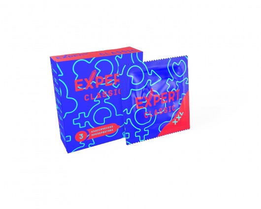 Презервативы увеличенного размера Expert Classic XXL - 3 шт. - Expert - купить с доставкой в Кирове