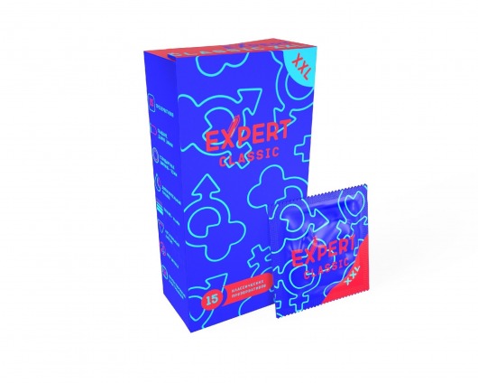 Презервативы увеличенного размера Expert Classic XXL - 15 шт. - Expert - купить с доставкой в Кирове