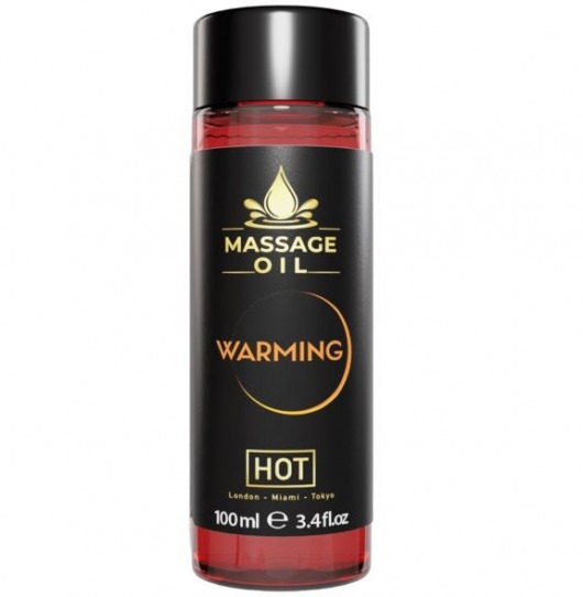 Массажное масло с согревающим эффектом Massage Oil Warming - 100 мл. - HOT - купить с доставкой в Кирове