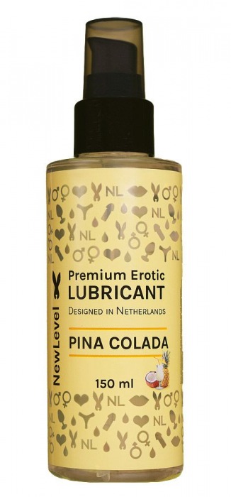 Ароматизированный лубрикант на водной основе NewLevel Pina Colada - 150 мл. - NewLevel - купить с доставкой в Кирове