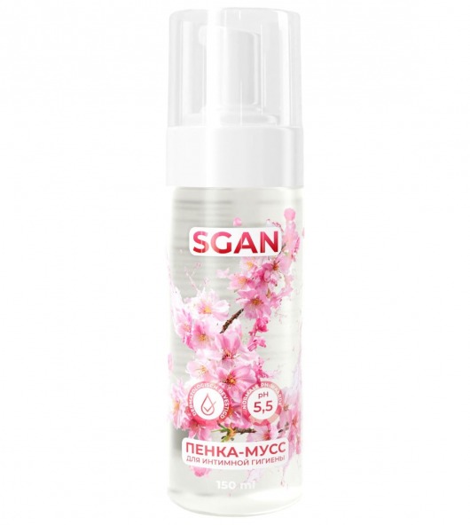 Пенка-мусс для интимной гигиены SGAN с пребиотиками - 150 мл. - SGAN - купить с доставкой в Кирове