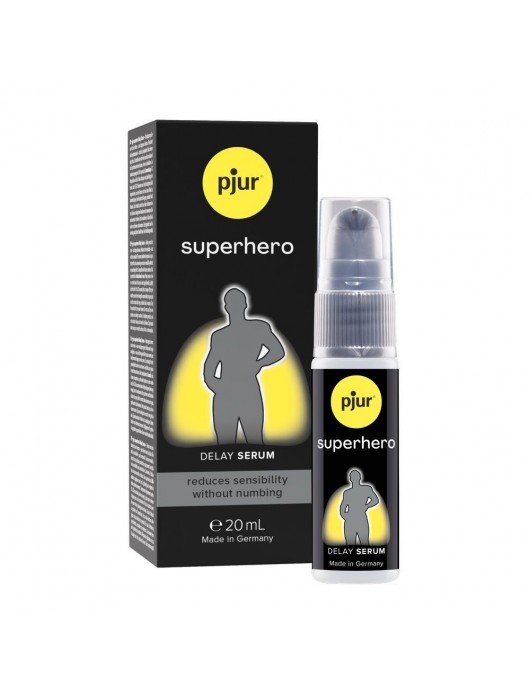 Пролонгатор-сыворотка pjur Superhero Delay Serum - 20 мл. - Pjur - купить с доставкой в Кирове