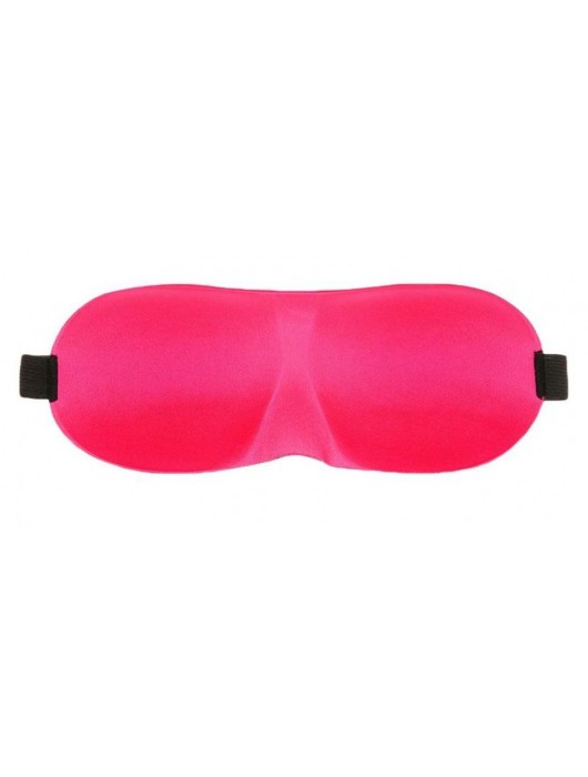 Розовая глухая маска на резинке - Sitabella - купить с доставкой в Кирове