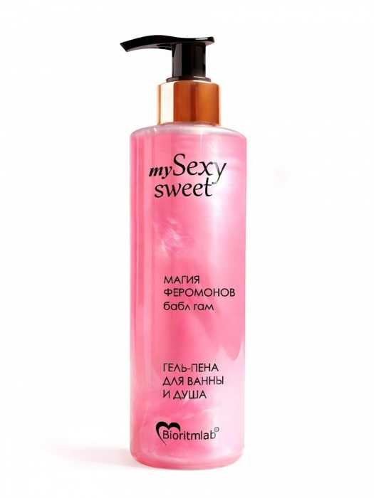 Гель-пена для ванны и душа Sexy Sweet с феромонами и ароматом бабл-гам - 200 мл. -  - Магазин феромонов в Кирове