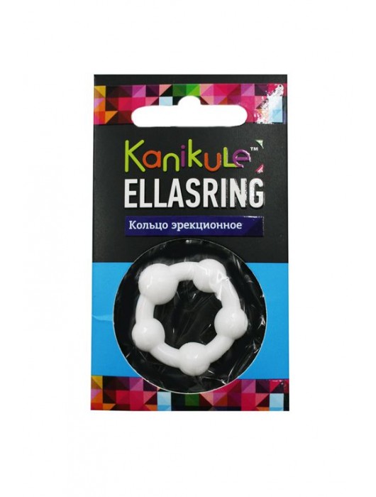Цветное эрекционное кольцо с шариками Ellasring - Sitabella - в Кирове купить с доставкой