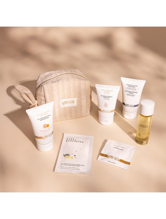 Набор YESforLOV La Trousse Enchantée в бежевой косметичке - YESforLOV - купить с доставкой в Кирове