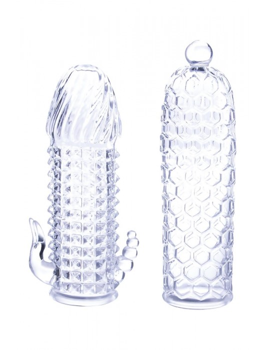 Набор из 2 прозрачных насадок на член Seductive Tickler Sleeves Set - NMC - в Кирове купить с доставкой