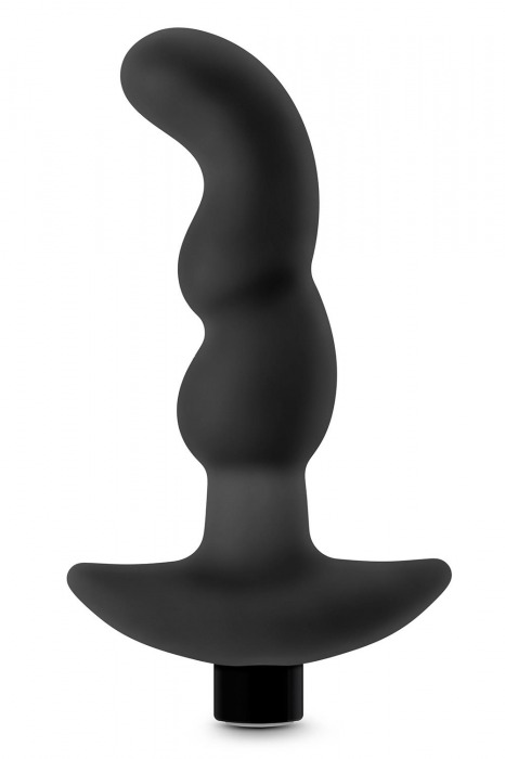 Черный вибромассажер простаты Prostate Massager 03 - 15,2 см. - Blush Novelties - в Кирове купить с доставкой