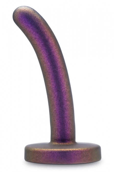 Фиолетовая насадка с гладкой поверхностью Surrender 4.75 Inch Beginner Pegging Dildo - 12 см. - Blush Novelties - купить с доставкой в Кирове