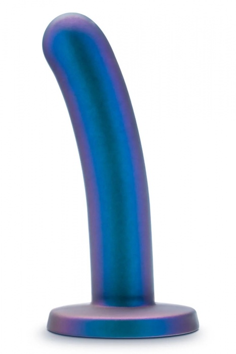 Синяя насадка с гладкой поверхностью Surrender 5.75 Inch Intermediate Pegging Dildo - 14,6 см. - Blush Novelties - купить с доставкой в Кирове