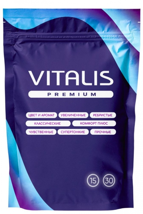Супертонкие презервативы VITALIS Premium Super Thin - 15 шт. - Vitalis - купить с доставкой в Кирове