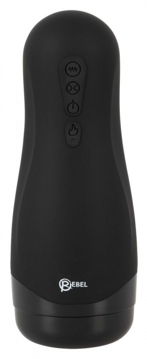 Черный вибромастурбатор с подогревом Masturbator with 3 Functions - Orion - в Кирове купить с доставкой