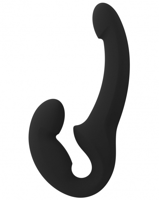 Черный безремневой страпон Share Lite - Fun Factory - купить с доставкой в Кирове