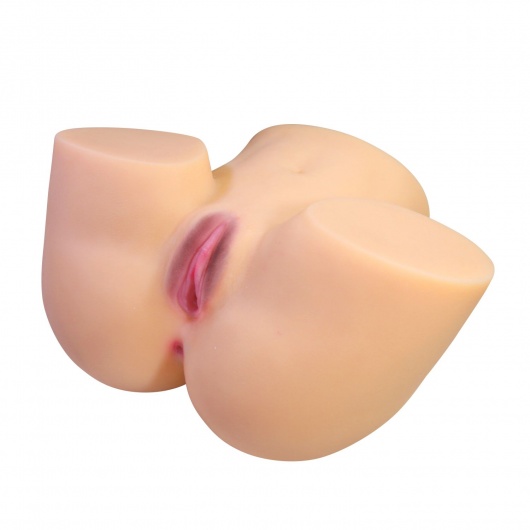 Телесный мастурбатор Liora с 2 любовными тоннелями - Baile - в Кирове купить с доставкой