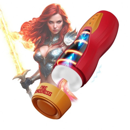 Интерактивный мастурбатор Solara с нагревом, вибрацией и поступательными движениями - Shots Media BV - в Кирове купить с доставкой