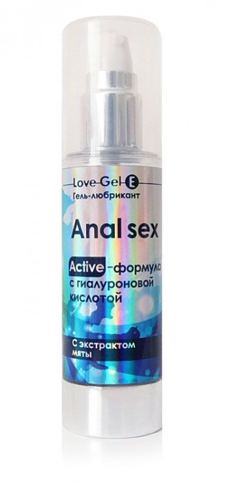 Анальный обезболивающий гель-лубрикант LoveGel E - 55 гр. - Биоритм - купить с доставкой в Кирове