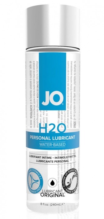 Нейтральный лубрикант на водной основе JO Personal Lubricant H2O - 240 мл. - System JO - купить с доставкой в Кирове