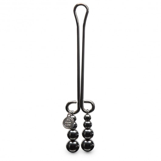 Зажим для клитора с бусинами Just Sensation Beaded Clitoral Clamp - Fifty Shades of Grey - купить с доставкой в Кирове