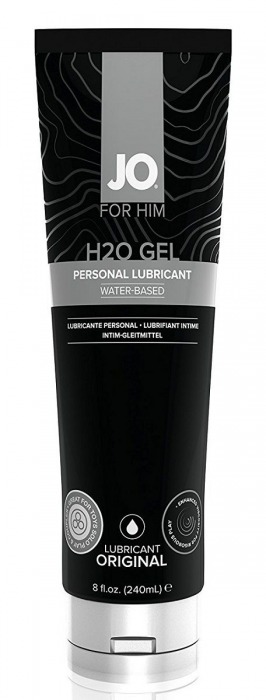 Лубрикант-гель для мужчин JO H2O GEL ORIGINAL - 240 мл. - System JO - купить с доставкой в Кирове