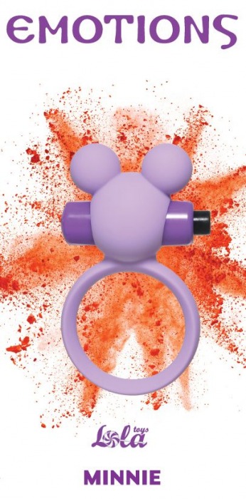 Сиреневое эрекционное виброколечко Emotions Minnie - Lola Games - в Кирове купить с доставкой