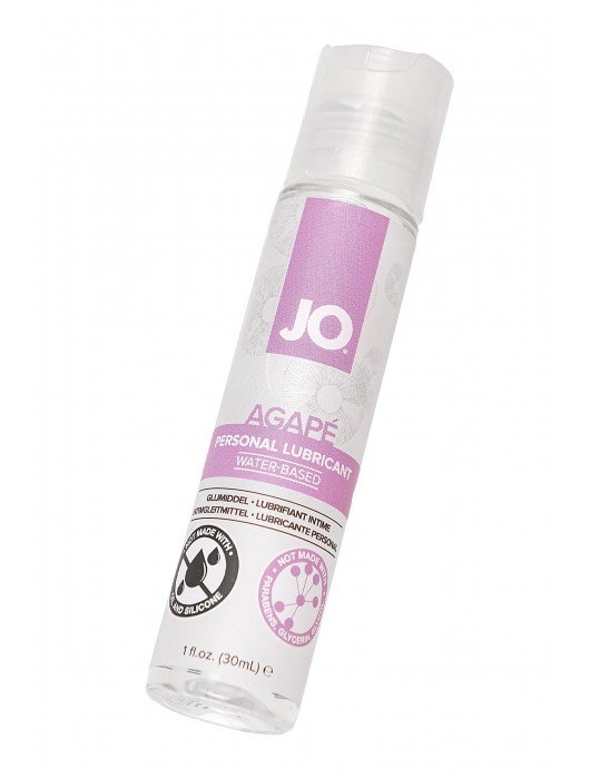 Лубрикант на водной основе для женщин JO AGAPE ORIGINAL - 30 мл. - System JO - купить с доставкой в Кирове