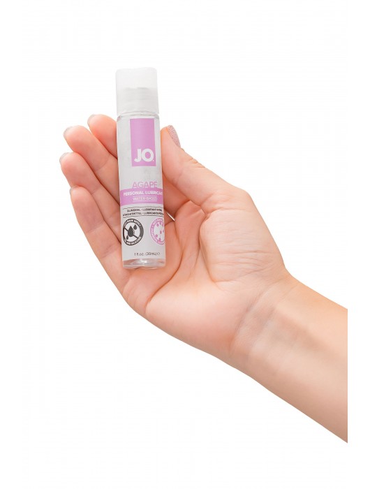 Лубрикант на водной основе для женщин JO AGAPE ORIGINAL - 30 мл. - System JO - купить с доставкой в Кирове
