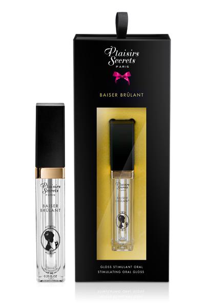 Стимулирующий блеск для губ Baiser Brulant Gloss Plaisirs Secrets - 7 мл. - Plaisir Secret - купить с доставкой в Кирове