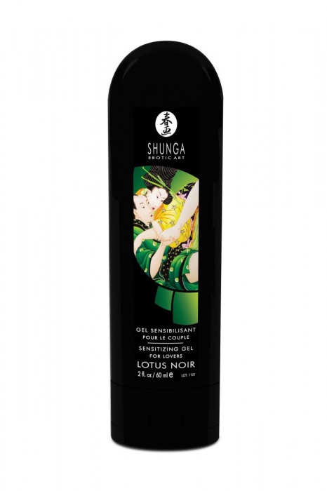 Интимный гель для пар, усиливающий наслаждение, Lotus Noir - 60 мл. - Shunga - купить с доставкой в Кирове