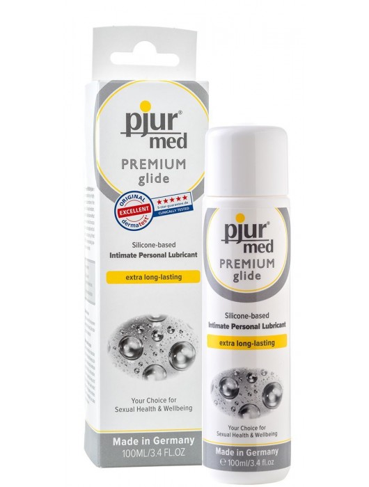 Гипоаллергенный силиконовый лубрикант pjur MED Premium glide - 100 мл. - Pjur - купить с доставкой в Кирове