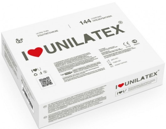 Ультратонкие презервативы Unilatex Ultra Thin - 144 шт. - Unilatex - купить с доставкой в Кирове