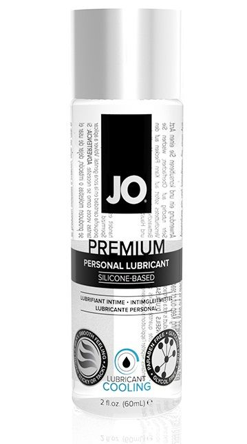 Охлаждающий лубрикант на силиконовой основе JO Personal Premium Lubricant Cooling - 60 мл. - System JO - купить с доставкой в Кирове