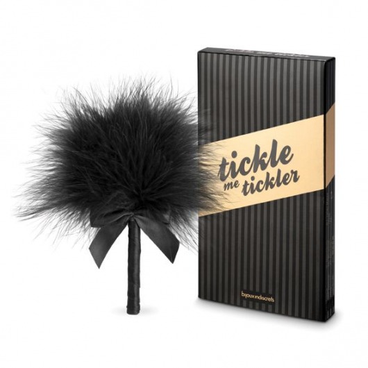 Пуховка для эротических игр Tickle Me Tickler - Bijoux Indiscrets - купить с доставкой в Кирове