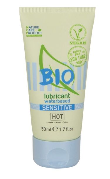 Органический лубрикант для чувствительной кожи Bio Sensitive - 50 мл. - HOT - купить с доставкой в Кирове