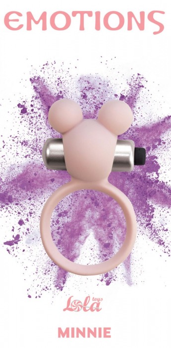Розовое эрекционное виброколечко Emotions Minnie Light pink - Lola Games - в Кирове купить с доставкой