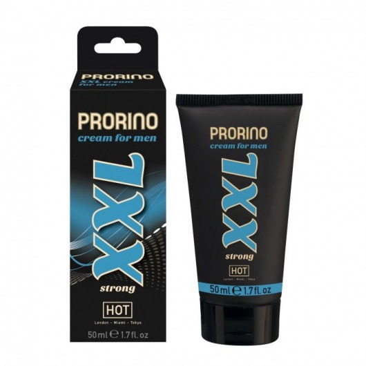 Интимный крем для мужчин Prorino XXL - 50 мл. - Ero - купить с доставкой в Кирове