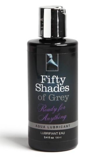 Лубрикант на водной основе Ready for Anything Aqua Lubricant - 100 мл. - Fifty Shades of Grey - купить с доставкой в Кирове