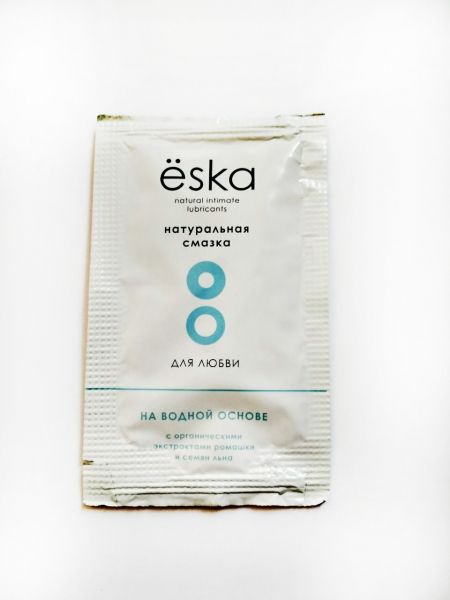 Натуральный лубрикант на водной основе Ёska - 7 мл. - Eska - купить с доставкой в Кирове