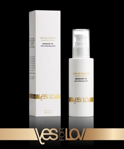 Массажное масло TITILLATING MASSAGE OIL - 100 мл. - YESforLOV - купить с доставкой в Кирове