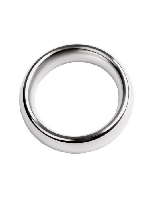 Металлическое эрекционное кольцо размера L - ToyFa - в Кирове купить с доставкой